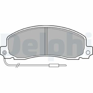 Гальмівні колодки передні Trafic 1.4/2.5DOpel Arena 1,9/2,5D 84- RENAULT