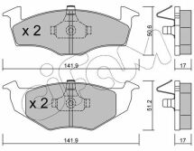 Колодки гальмівні передні Polo 94-, LupoSkoda Fabia (без датчиків) VW