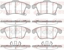 Колодки гальмівні передні Ford Mondeo, Galaxy, S-Max 2014–