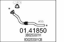 Проміжна труба вихлопної системи