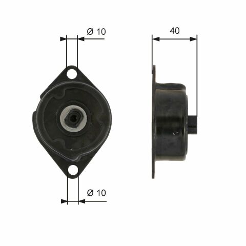 Натяжной ролик