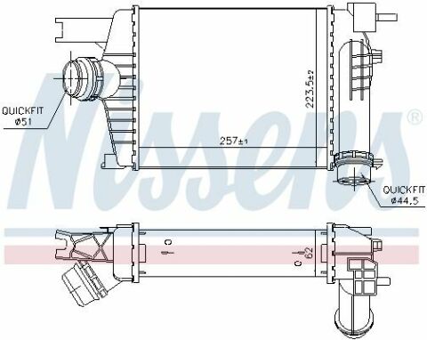 Интеркулер  RN  CAPTUR(13-)1.5  dCi(+)[OE  14496-1381R]