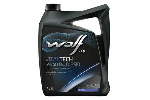 Моторна олива WOLF VITALTECH B4 DIESEL 5W-40, 4 літри