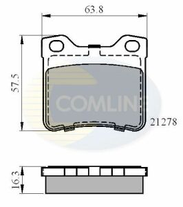 CBP01060 Comline - Тормозные колодки для дисков