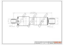 Амортизатор (задний) Fiat Doblo 01-05 (ГАЗ)