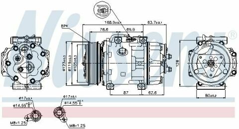 Компресор  FORD  FOCUS  2.0  TDCI  04-