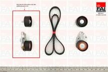 Комплект ГРМ (ремінь + 2 ролики) Daewoo Kalos, Lacetti, Nubira, Orion 1.4/1.6 97-