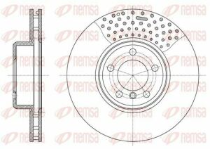 Диск тормозной передний 1/f21, 2/f23