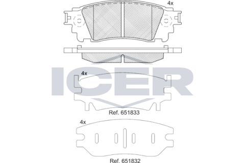 Тормозные колодки (задние) Lexus LM 20-/NX 14-/Toyota Alphard 15-/Harrier 13-