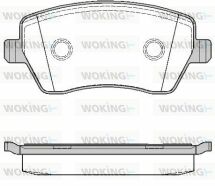 Гальмівні колодки пер. Kangoo/Logan 08-/Duster 10- (TRW) Гальмівні колодки пер. Kangoo/Logan 08-/Duster 10- (TRW)