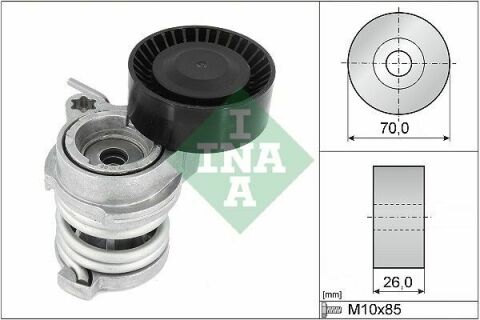 Натяжник ремня генератора BMW X3 (E83) 05-11, N46