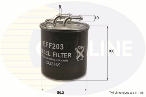 EFF203 Comline - Фильтр топлива (аналог WF8425/KL723D)