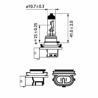 Лампа H8 12V 35W PGJ19-1