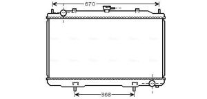 Радіатор охолодження Maxima QX IV 2.0/3.0 00-