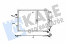 KALE RENAULT Радиатор кондиционера Clio III,Modus 05-