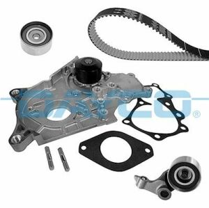 DAYCO TOYOTA К-т ременя ГРМ (помпа з прокл. + ремінь + 2 ролики) Corolla, Avensis, RAV-4, 2,0D