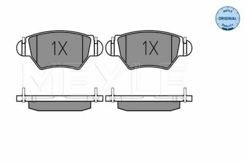 Тормозные колодки (задние) Opel Astra G/Zafira A 98-09 (Bosch)