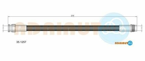 Тормозной шланг задний 307/308/3008 Citroen C2/C3/C4 PEUGEOT