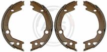 Колодки ручного тормоза Hyundai Tucson, Sonata V 04-10/Kia Sportage 06-