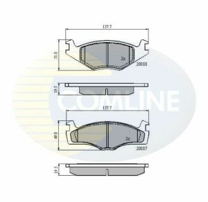 CBP0149 Comline - Тормозные колодки для дисков