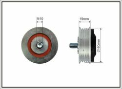 Ролик генератора Audi A4/A6/VW Passat 96-05 (натяжной) (60x15x10) Ролик генератора Audi A4/A6/VW Passat 96-05 (натяжной) (60x15x10)