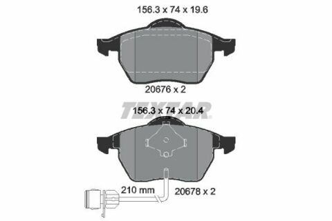 Колодки гальмівні (передні) Audi 100 91-94/A6 94-97 (Teves) Q+ (з датчиками) Колодки гальмівні (передні) Audi 100 91-94/A6 94-97 (Teves) Q+ (з датчиками)
