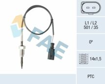 Датчик, температура відпрацьованих газів