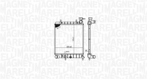 HYUNDAI радіатор охолодження Accent II 1.3/1.5 00-