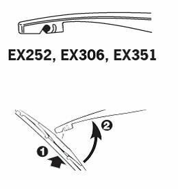 TRICO ExactFit Rear Щетка стеклоочистителя задняя OEM (250мм)