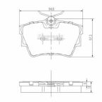 Гальмiвнi колодки дисковi