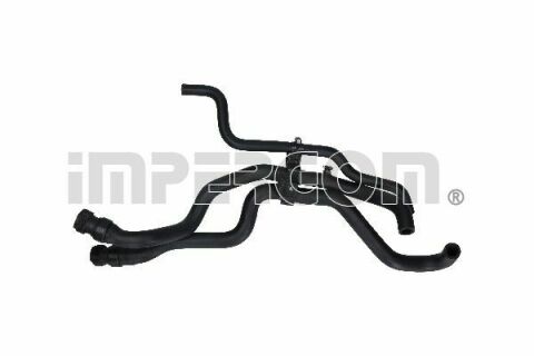 Патрубок радіатора пічки Renault Clio II/Kangoo 1.4/1.6 97- (к-кт в зборі)