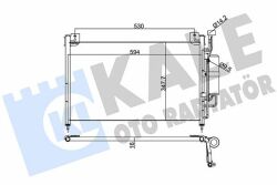 KALE MAZDA Радиатор кондиционера Mazda 2 07- KALE MAZDA Радиатор кондиционера Mazda 2 07-