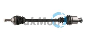 Піввісь прав. c ABS L=758mm 21/23 зуб. CLIO II 1.2 98-10, CLIO II 1.5 dCi 01-09