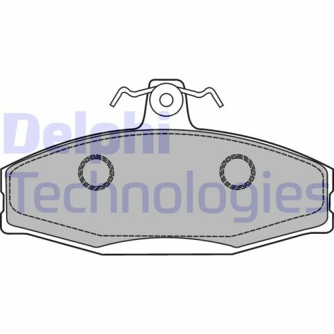 Тормозные колодки передние Felicia,FavoritCaddy 1.6/1.9D 96-00 VW