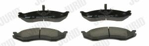 Колодки гальмівні передні cherokee, grand cherokee, wrangler 2.1/2.5 90-