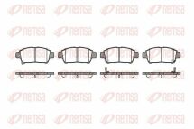 Гальмівні колодки передні Toyota Corolla 2002–, Yaris Гальмівні колодки передні Toyota Corolla 2002–, Yaris