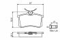 Комплект тормозных колодок (задних) VW Caddy III 04-/Peugeot 308 07-/Citroen C4 04-, фото 10 - интернет-магазин Auto-Mechanic