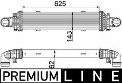 Интеркуллер MB C-CL. (W204) Интеркуллер MB C-CL. (W204)