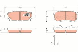 Тормозные колодки зад. MITSUBISHI LANCER/JEEP PATRIOT 1.3-2.4 02- Тормозные колодки зад. MITSUBISHI LANCER/JEEP PATRIOT 1.3-2.4 02-