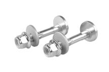 Комплект болтів з шестигранною головкою з чорного металу в наборі з гайками