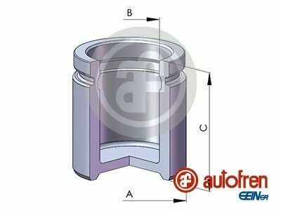 Поршень суппорта перед Audi 100/A4/A6/Astra G/H/J/Corsa C/D/E/Combo/Vectra B/Passat B5 57x55,3