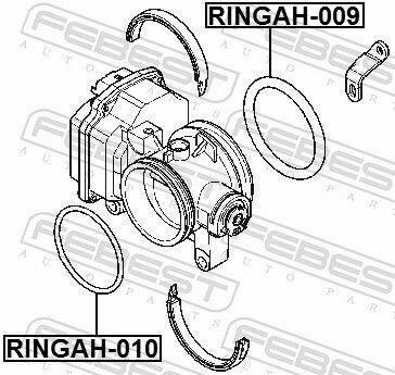 Прокладка колектора впускного Renault Kangoo/Laguna II/Trafic 1.4-2.0 01-