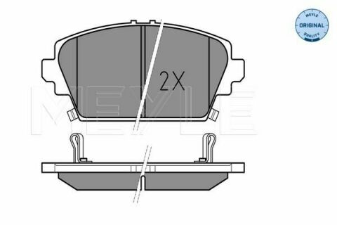 Колодки гальмівні (передні) Honda Accord VI/MG ZR/MG ZS/Nissan Almera Tino/Primera 98-