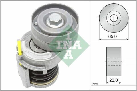 Натяжник ременя генератора VW Golf V 1.4 TSI 05-10 (натяжний) (65х26) Натяжник ременя генератора VW Golf V 1.4 TSI 05-10 (натяжний) (65х26)