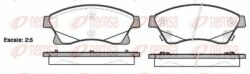 тормозные колодки пер. CHEVROLET CRUZE 09- (15&amp;quot;)
