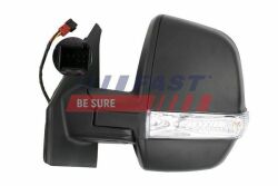 Зеркало левое электрическое с двойным подогревом 6 пенов FIAT Doblo 09-15, Doblo 15-23; OPEL Combo D 11-18 Зеркало левое электрическое с двойным подогревом 6 пенов FIAT Doblo 09-15, Doblo 15-23; OPEL Combo D 11-18