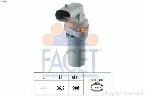 Датчик коленвала Fiat BRAVO II/ Opel ASTRA H, VECTRA C 1.9D/2.4D/3.2 02-