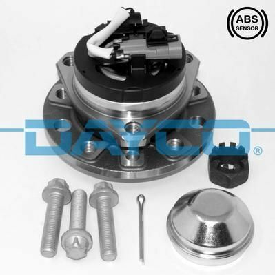 DAYCO OPEL Підшипник маточини ASTRA G/ZAFIRA 98- з ABS передн.