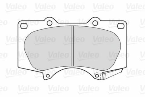 Колодки гальмівні (передні) Mitsubishi Pajero IV/Toyota Hilux 06-/Land Cruiser Prado/Lexus GX 01-