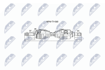 Приводной вал 